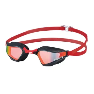 Swans Valkyrie SR-72MMIT Swimming Goggles (Smoke/MIT Red)