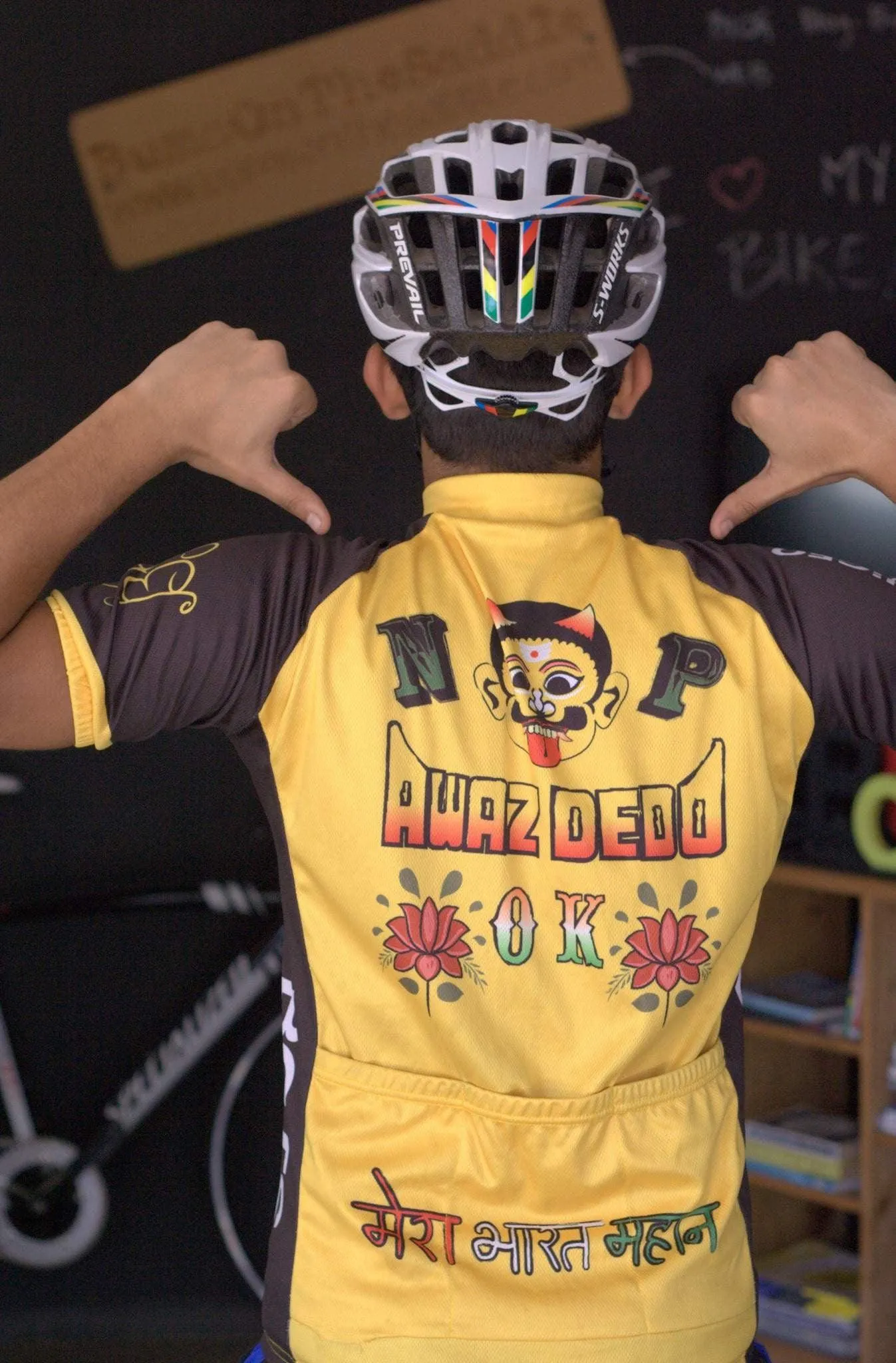 Team BOTS AWAZ DEDO Cycling Jersey