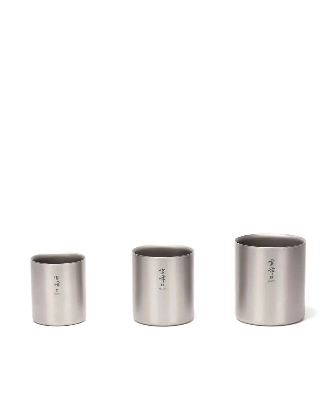 Ti-Double H450 Stacking Mug -snowpeak