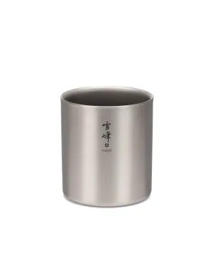 Ti-Double H450 Stacking Mug -snowpeak
