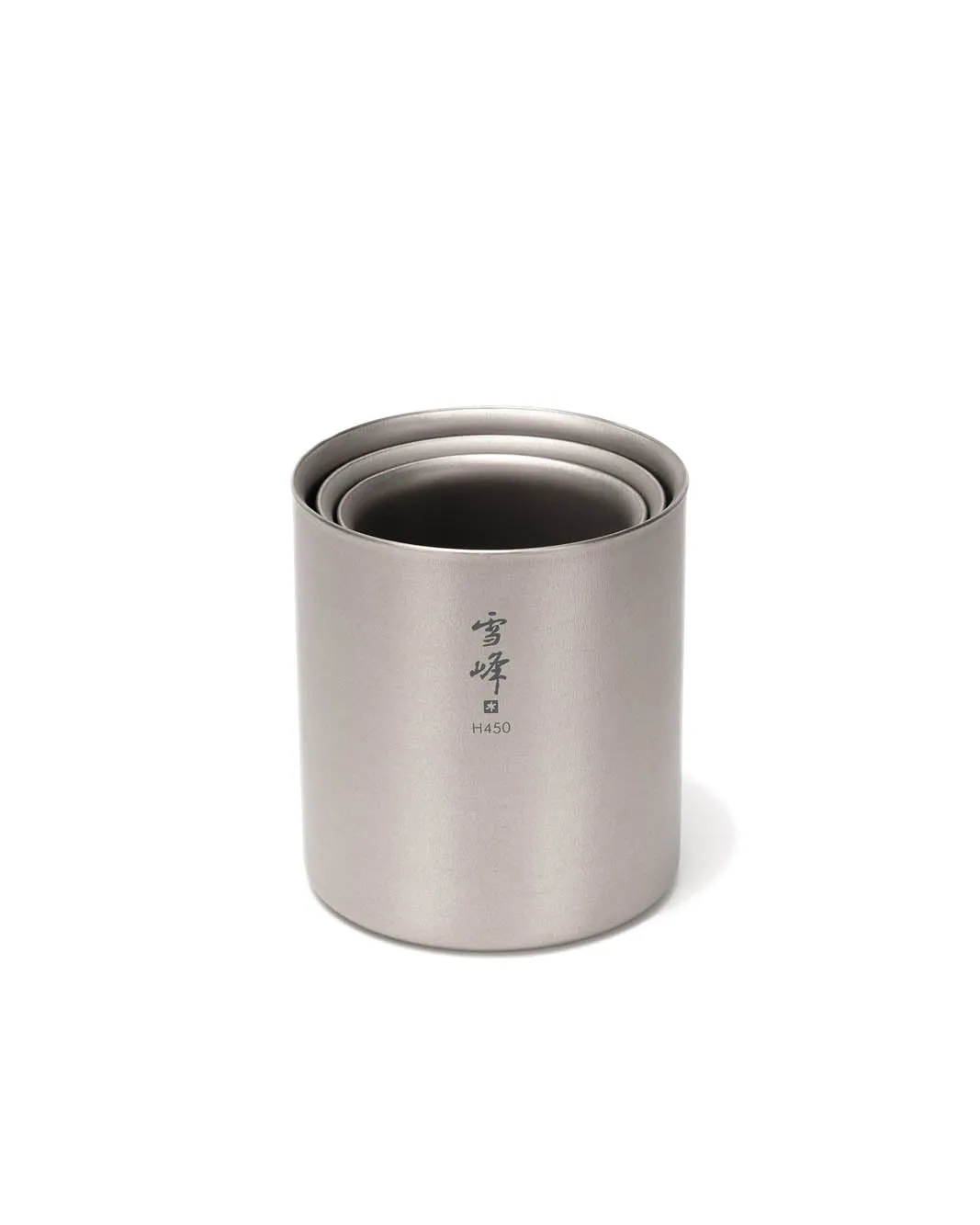 Ti-Double H450 Stacking Mug -snowpeak
