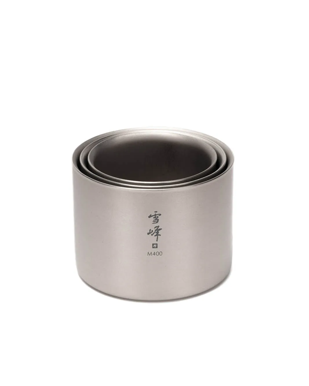 Ti-Double M200 Stacking Mug -snowpeak
