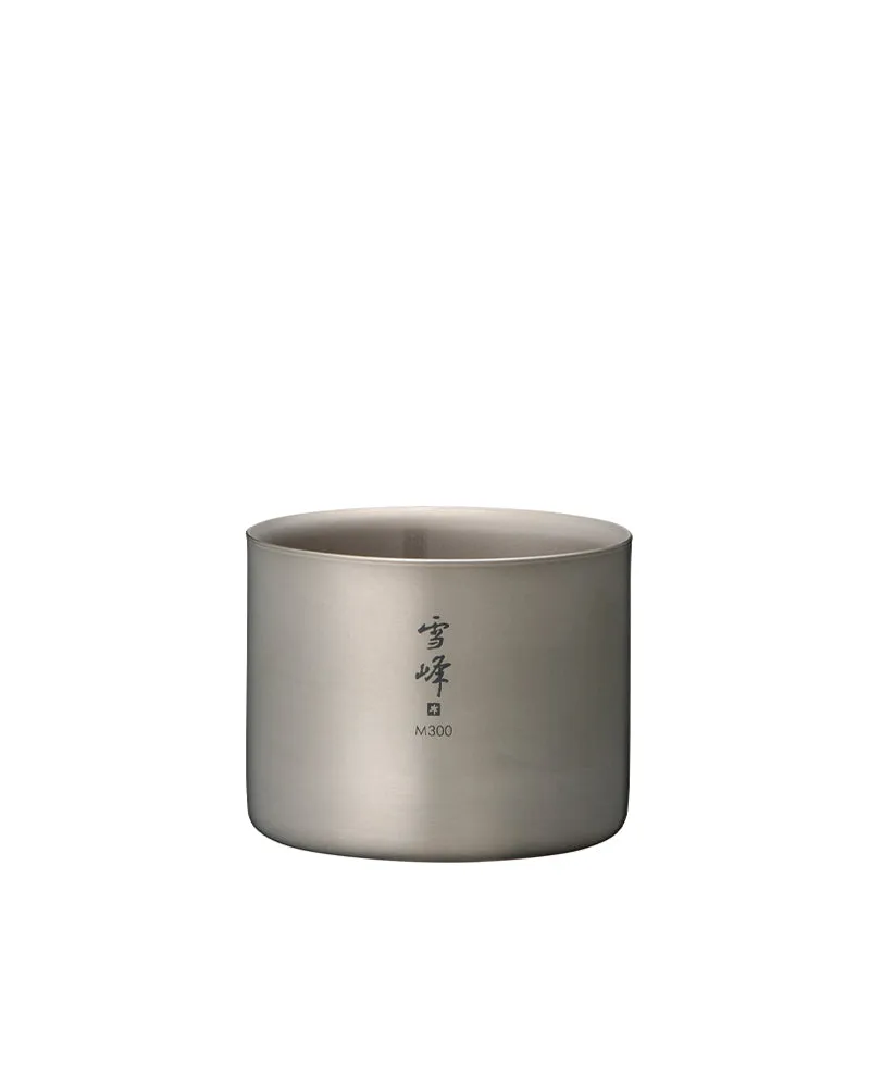 Ti-Double M300 Stacking Mug -snowpeak
