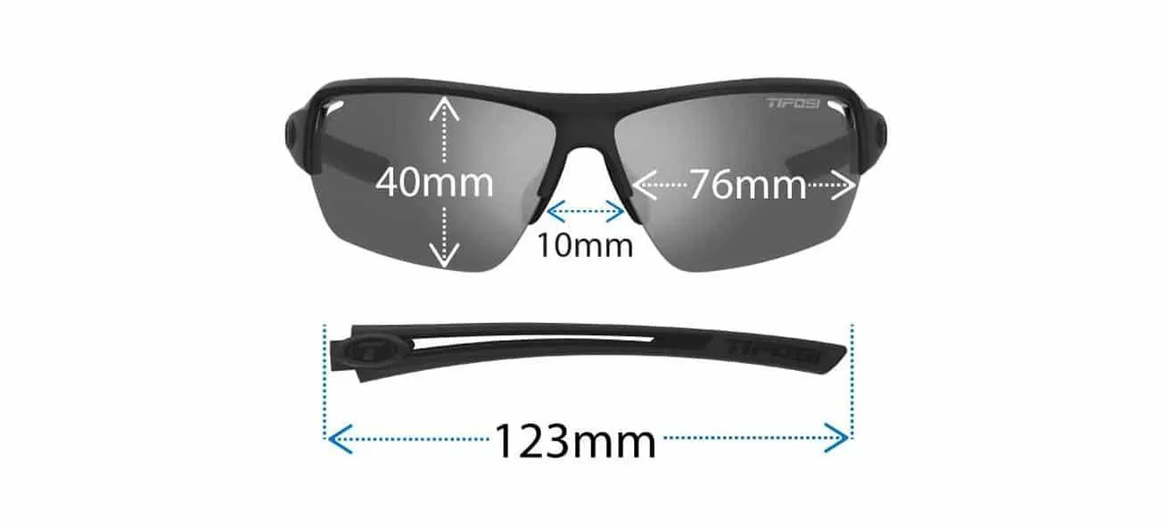 Tifosi Just Sport Sunglasses (Smoke/Black)