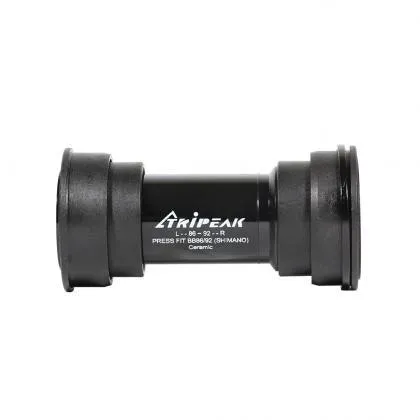Tripeak BB86 PF Ceramic Twistfit Bottom Bracket - Shimano (Black)