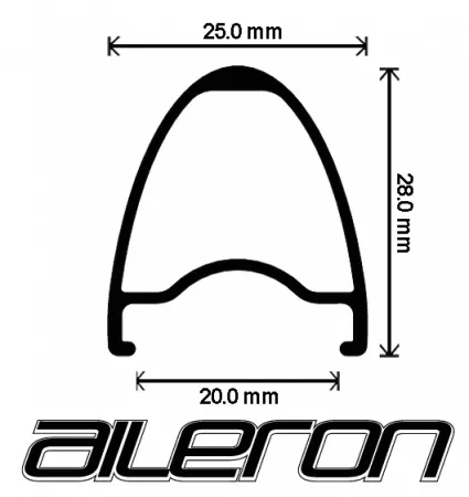 Velocity Aileron 27.5" Disc Brake Rims (Silver)