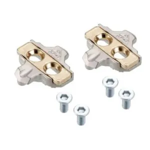 Xpedo XPT MTB Pedal Cleat (Silver/Gold)