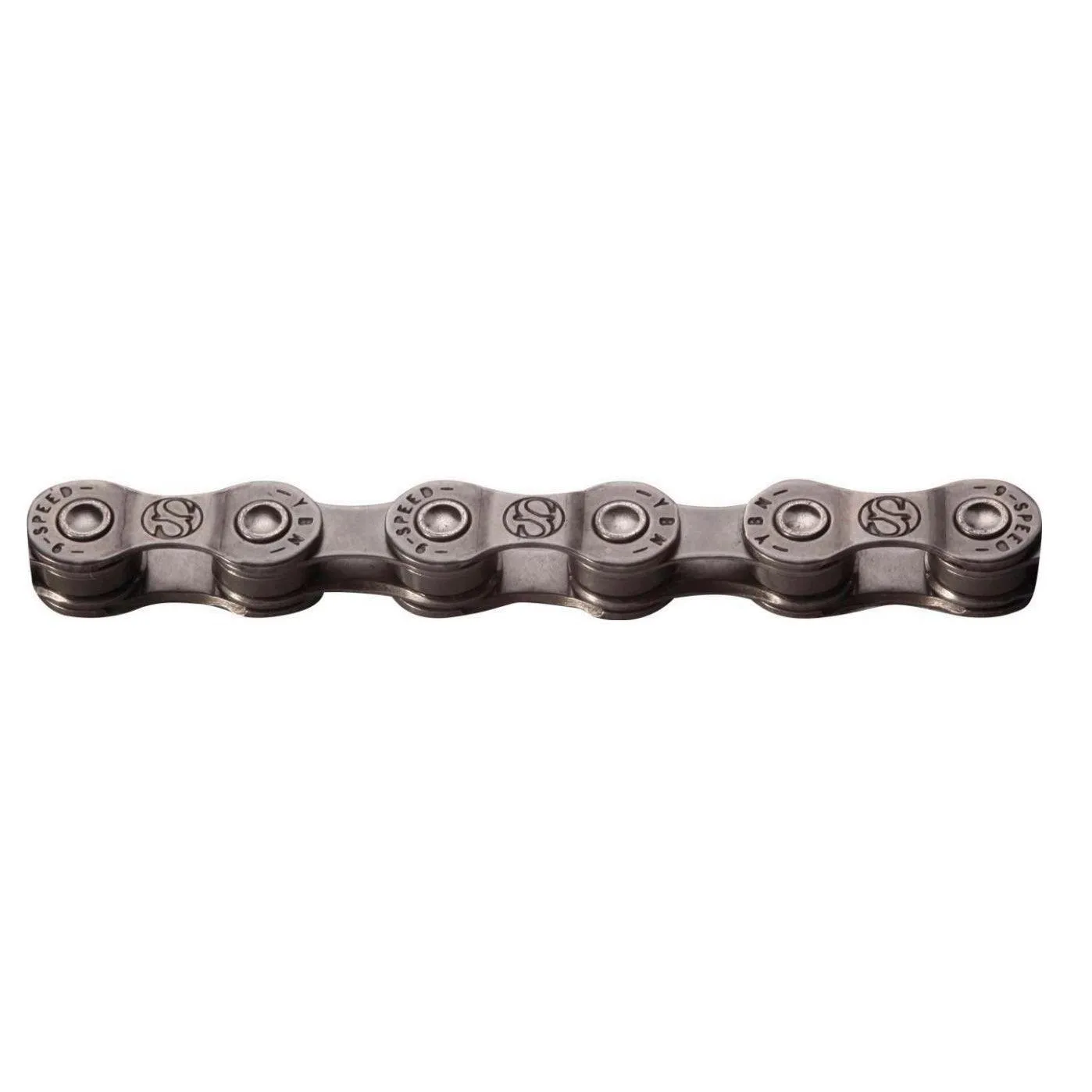 YBN 9 Speed Chain (Grey/Grey)