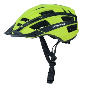 Zakpro Uphill MTB Cycling Helmet (Fluorescent Green)
