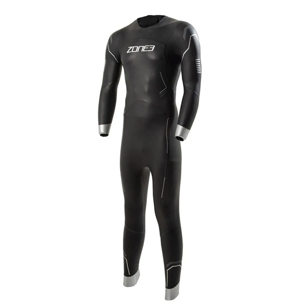Zone 3 Agile Men's Wetsuit (Black/Silver/Gunmetal)