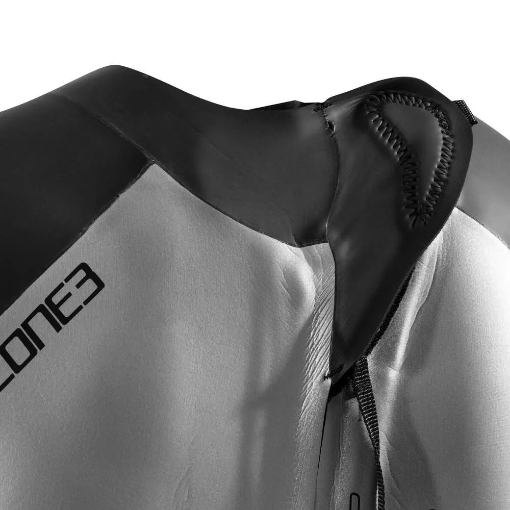 Zone 3 Agile Men's Wetsuit (Black/Silver/Gunmetal)