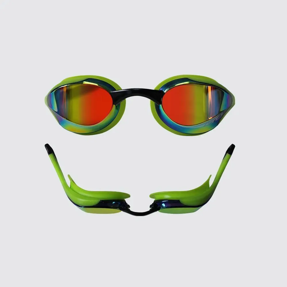 Zone 3 Volare Racing Swimming Googles (Green/Black)